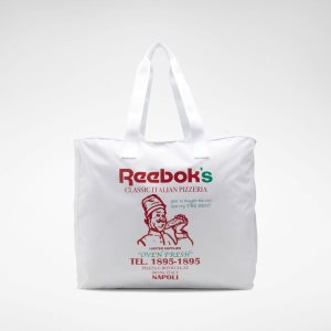 Torebki Damskie Reebok Classic Graphic Food Białe PL 05MNHQD